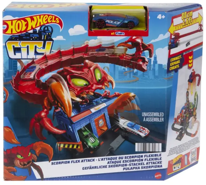 Pista para Autos Hot Wheels CITY SCORPION