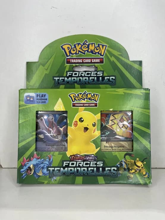2 Packs Cartas Pokémon Escarlata y Púrpura